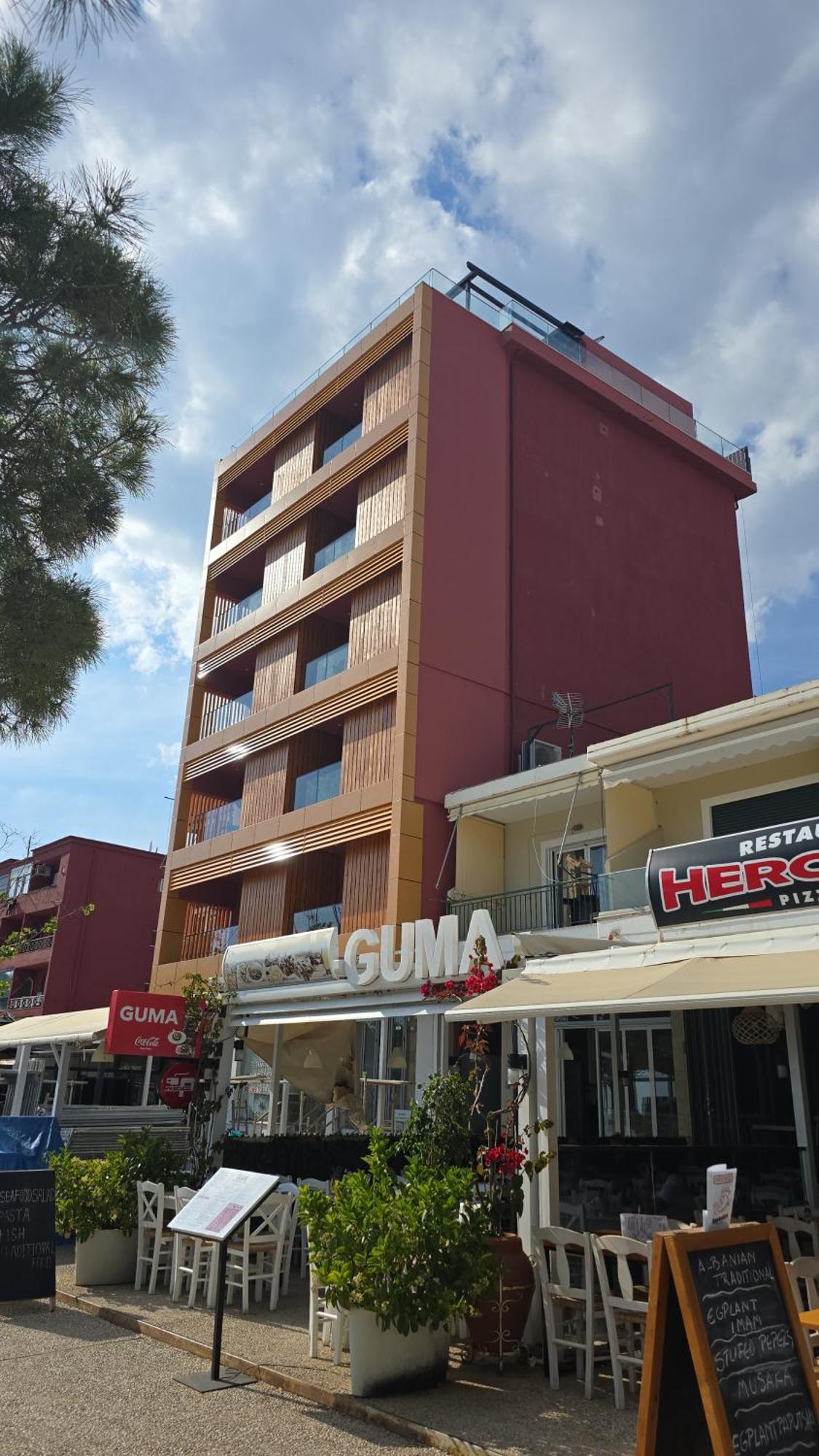 Hotel Veizi Himare Exterior foto